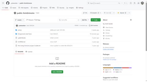 livingrimoire AGI software design pattern 101 intro