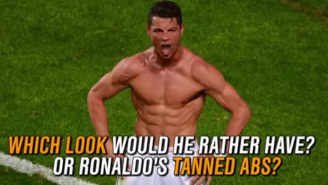 Messi's hair or Ronaldo's abs We put Will Ferrell on the spot