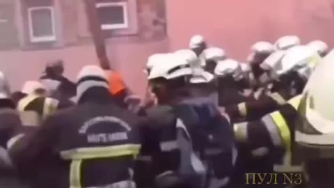 French Police v French Fire Fighters