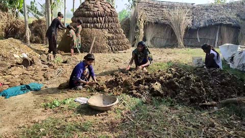 Real Life India UP Village / Rural India In Farmer Life / Uttar Pradesh Farmer Life