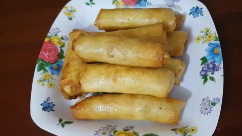 How to make spring roll recipe