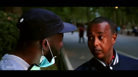 Somali Muslim learning about Racism in Islam Paperboy Speakers Corner