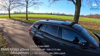 BMW M340i PERFECT SOUND POV Test Drive