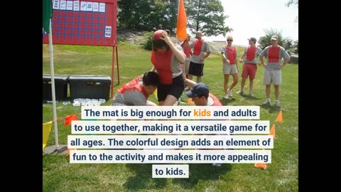 Read Full Review: KINDEN Teamwork Games Group Learning Activity Fun Playing Run Mat for Kids an...