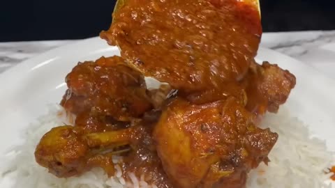 Simple Chicken Curry ASMR Cooking || #shorts #asmr #indianasmrworld #food #cooking #chicken #nonveg