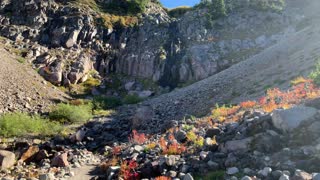 Oregon – Mount Hood – Incredible Alpine Waterfall – 4K