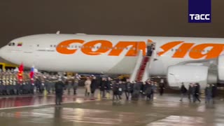 President of Cuba arrives in Moscow.