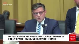 Rep Mike Johnson questions DHS Secretary Mayorkas regarding censorship - House Judiciary Committee