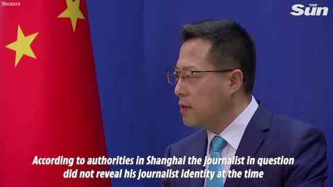 BBC reporter 'arrested' by Chinese police at Shanghai protest but China says it's 'untrue'