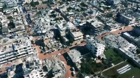 Drone images show Syria quake damage in Jandaris