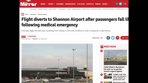 SHANNON AIRPORT MEDICAL EMERGENCIES