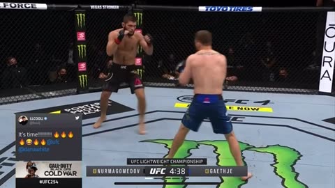 KHABIB NURMAGOMADEV'S LAST FIGHT // KHABIB VS JUSTIN GAETHJE