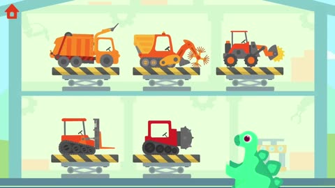 Dinosaur Garbage Truck | Games for Kids | Kids Games |