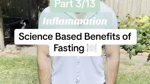 Fasting reduces inflammation!