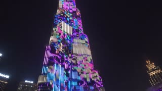 BURJ KHALIFA LED SHOW