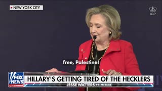 Protesters Call-Out Hillary Clinton At Columbia