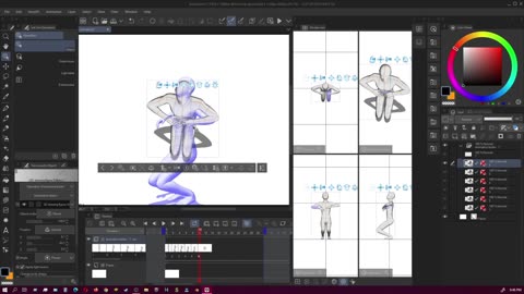 How to Animate 3D Models in Clip Studio Paint EX👍😎👍