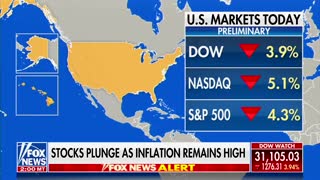 2022: FOX interrupts president Biden's speech to report on skyrocketing inflation numbers