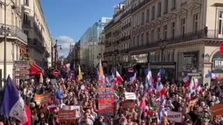 BREAKING: Massive French Protest