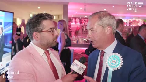 EXCLUSIVE: Nigel Farage's first interview following his historic parliamentary victory in Clacton