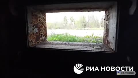 Fortifications of Ukrainian troops in the LPR, rebuilt over many years