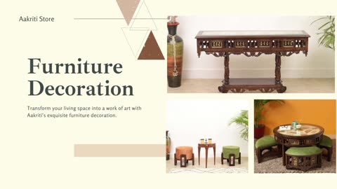 Aakriti.Store's Chic and Modern Decoration Pieces