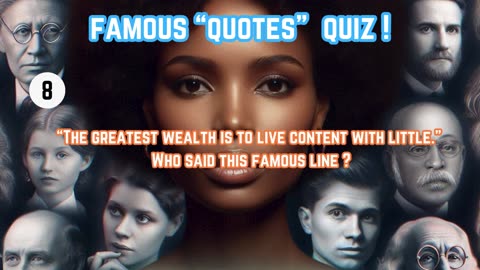 Famous Quotes Trivia Quiz: Who Said It? Full Video -1