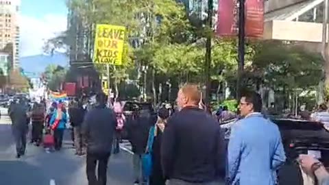 Million March Rally Vancouver - Leave Our Kids Alone Sept 20, 2023 (part 2)📣🇨🇦