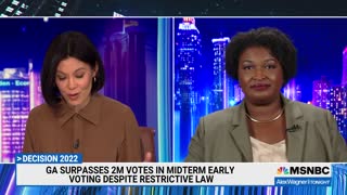 Election Turnout In Georgia 'Extraordinary' So Far Despite Obstacles To Voting: Abrams
