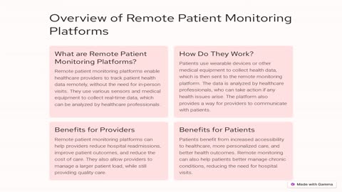 Healthcare: Explore Remote Patient Monitoring Platforms