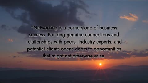 Unlocking Success: The Power of Networking
