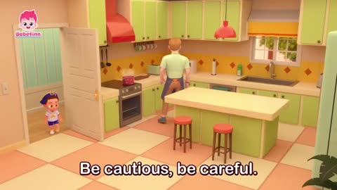 ⛑ Daily Safety Song | Be Cautious, Be Careful! | Nursery Rhymes