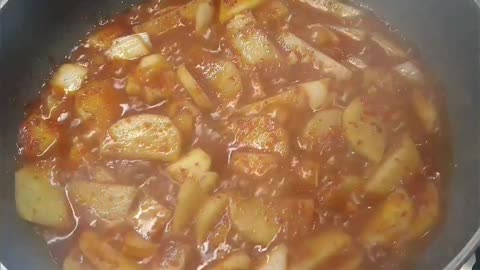 spicy potato stew