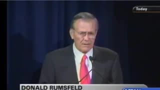 Rumsfeld said they are missing 2.3 trillion dollars
