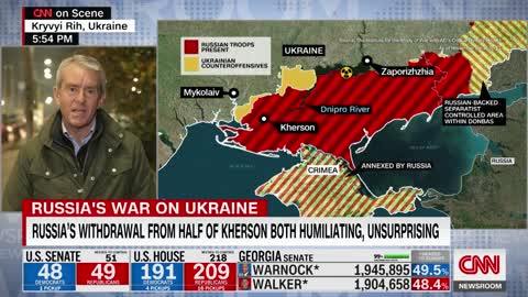 Putin orders troops to withdraw from Kherson