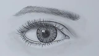 Amazing Eye Drawing Short Video 2023