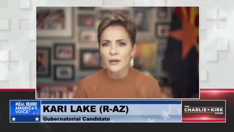 WATCH: Kari Lake joins Charlie Kirk to offer the Latest Election Updates in Arizona