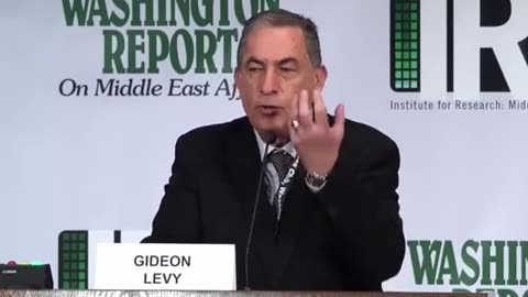 Gideon Levy discuss the affiars in Israel