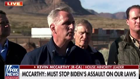 Kevin McCarthy is calling for the resignation of Mayorkas or he will be impeached