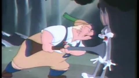 Herr Meets Hare (1945) #popcoorn #cartoon #bugsbunny