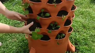 You can easily build your own garden tower