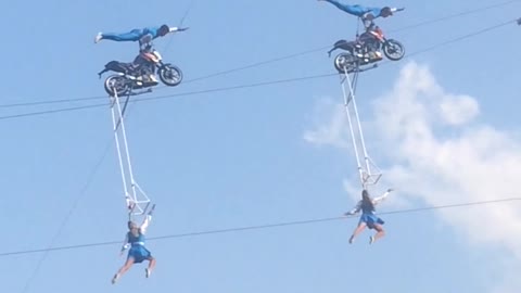 Acrobatics Show at Edelweiss Lodge and Resort