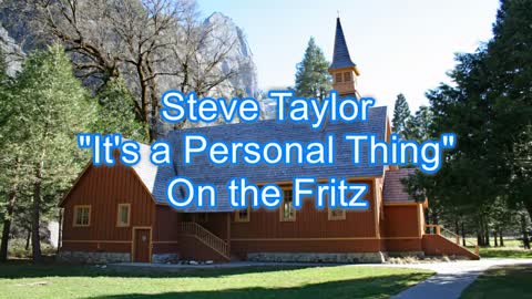 Steve Taylor - It's a Personal Thing #314