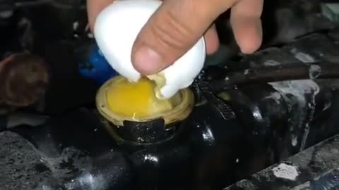 What's the use of an egg? The car repair thing.