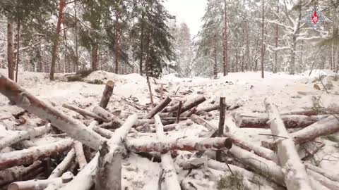 intense WINTER combat training in Belarus for denazification strikes