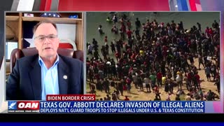 Texas Governor Greg Abbott has declared an invasion at the southern border.