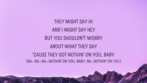 BOB , BRUNO MARS - BEAUTIFUL GIRL ALL OVER THE WORLD (NOTHING ON YOU) (LYRIC VIDEO)