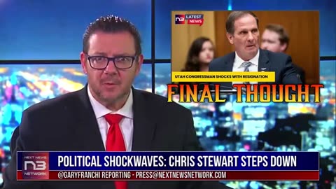 Republican Congressman's Shock Resignation! Utah in Disarray as Chris Stewart Steps Down