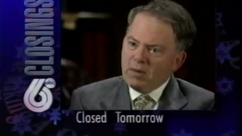 January 5, 1996 - WRTV Indianapolis Snow Closings During '20/20'