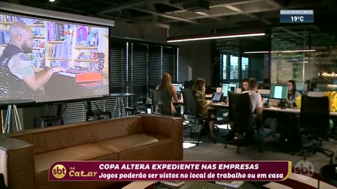 Copa do Mundo altera horário de expediente das empresas | SBT Brasil